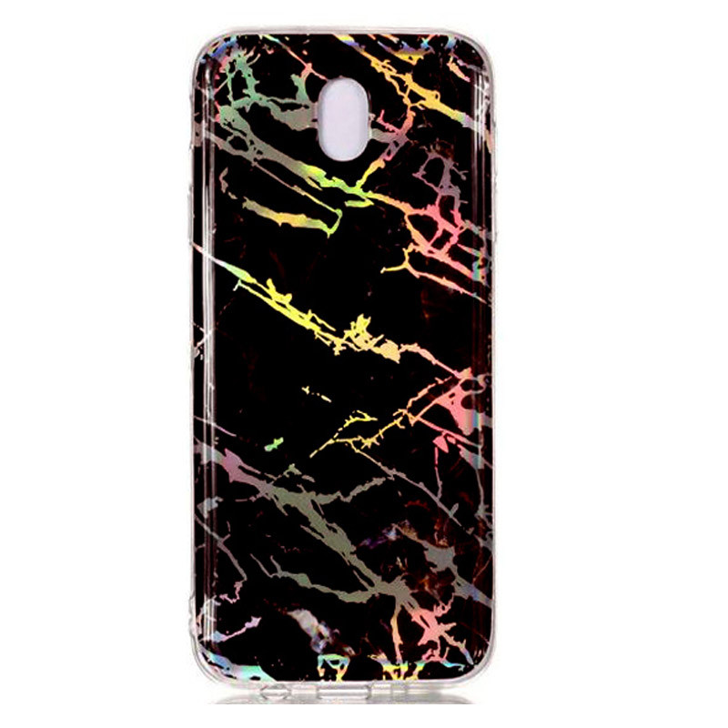 

TPU чехол Marble Series для Samsung Galaxy J3 (2018), Черный