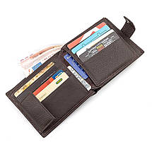 Чоловічий гаманець ST Leather 18340 (ST138) надійний Коричневий, фото 2