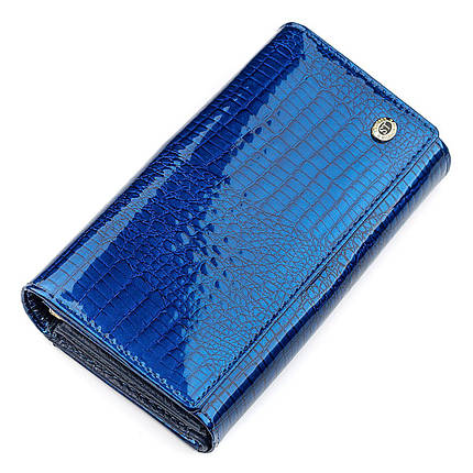 Кошелек женский ST Leather 18432 (S9001A) модный Синий, фото 2
