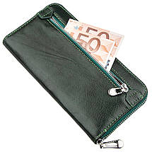 Элегантный кошелек-клатч для женщин ST Leather 18866 Зеленый, фото 3