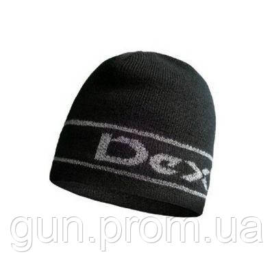 

Шапка водонепроникна Dexshell Beanie Reflective Logo чорна з лого S/M 56-58 см