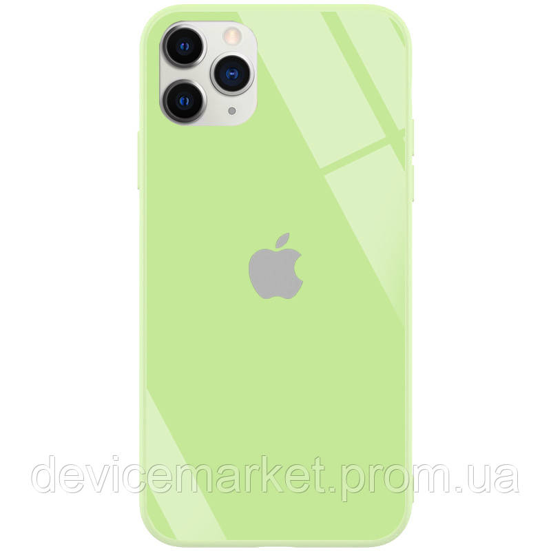 

Чехол GLOSSY Logo series для Apple iPhone 11 Pro (5.8") Салатовый / Light green