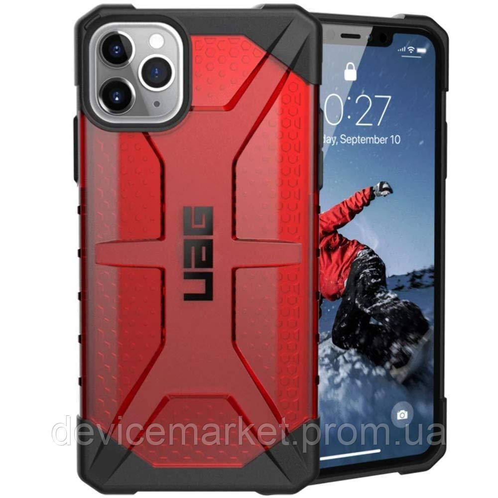 

Ударопрочный чехол UAG Plasma для Apple iPhone 11 Pro Max (6.5") Красный