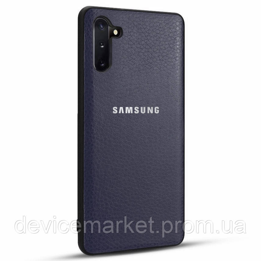 

Кожаная накладка Classic series для Samsung Galaxy Note 10, Синий