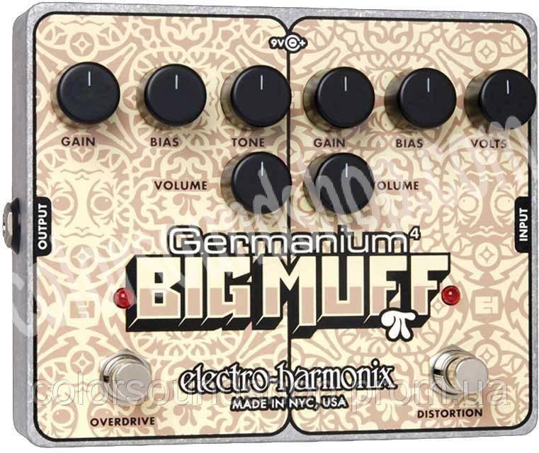 

ELECTRO-HARMONIX педаль эффектов для электрогитары ELECTRO-HARMONIX Germanium 4 Big Muff Pi