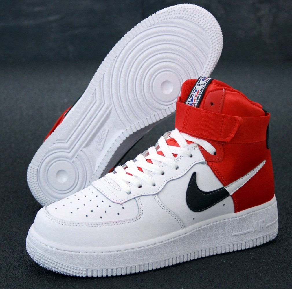 red nba air force 1