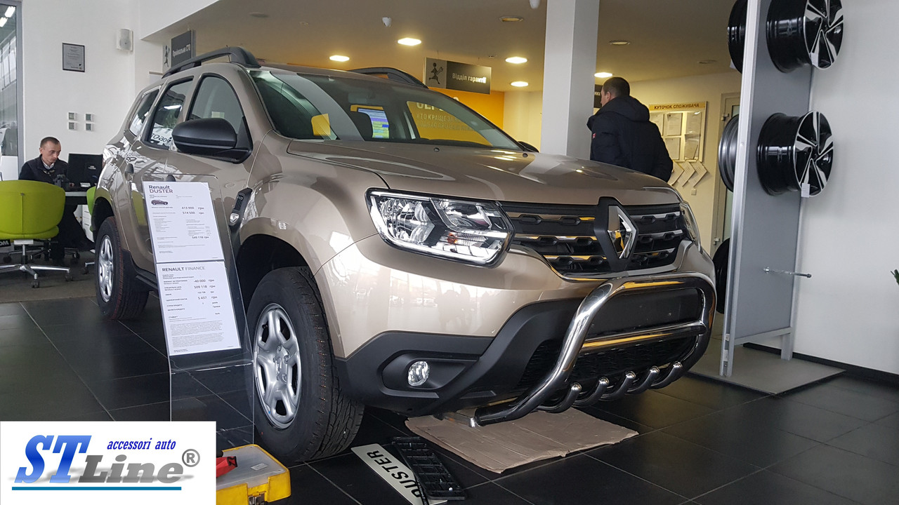 

Кенгурятник Renault Duster (17+) защита переднего бампера кенгурятники на для Рено Дастер Renault Duster (17+) d51х1,6мм