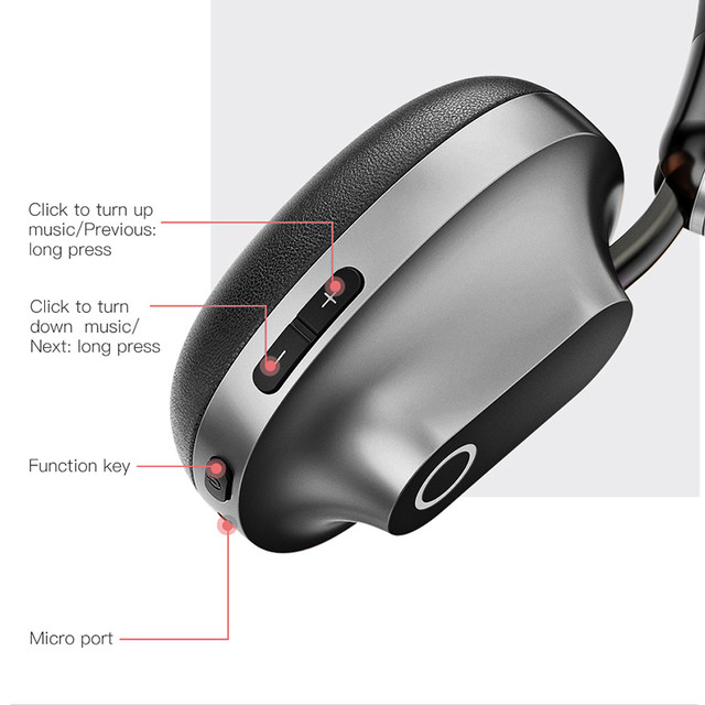 Бездротові Bluetooth-навушники Baseus D01 Encok Wireless NGD01-0А (Графітовий)
