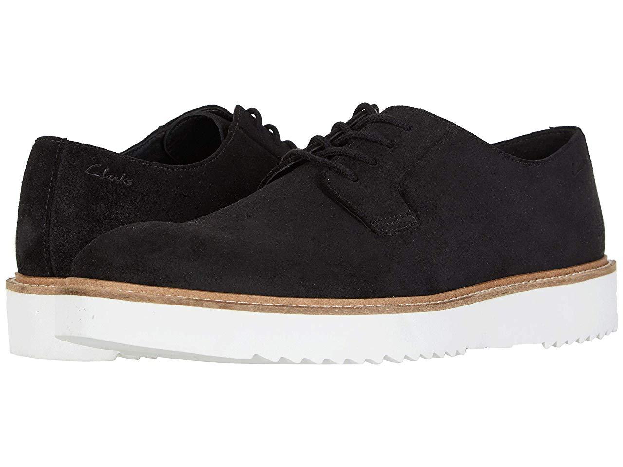 

Туфли (Оригинал) Clarks Ernest Walk Black Suede