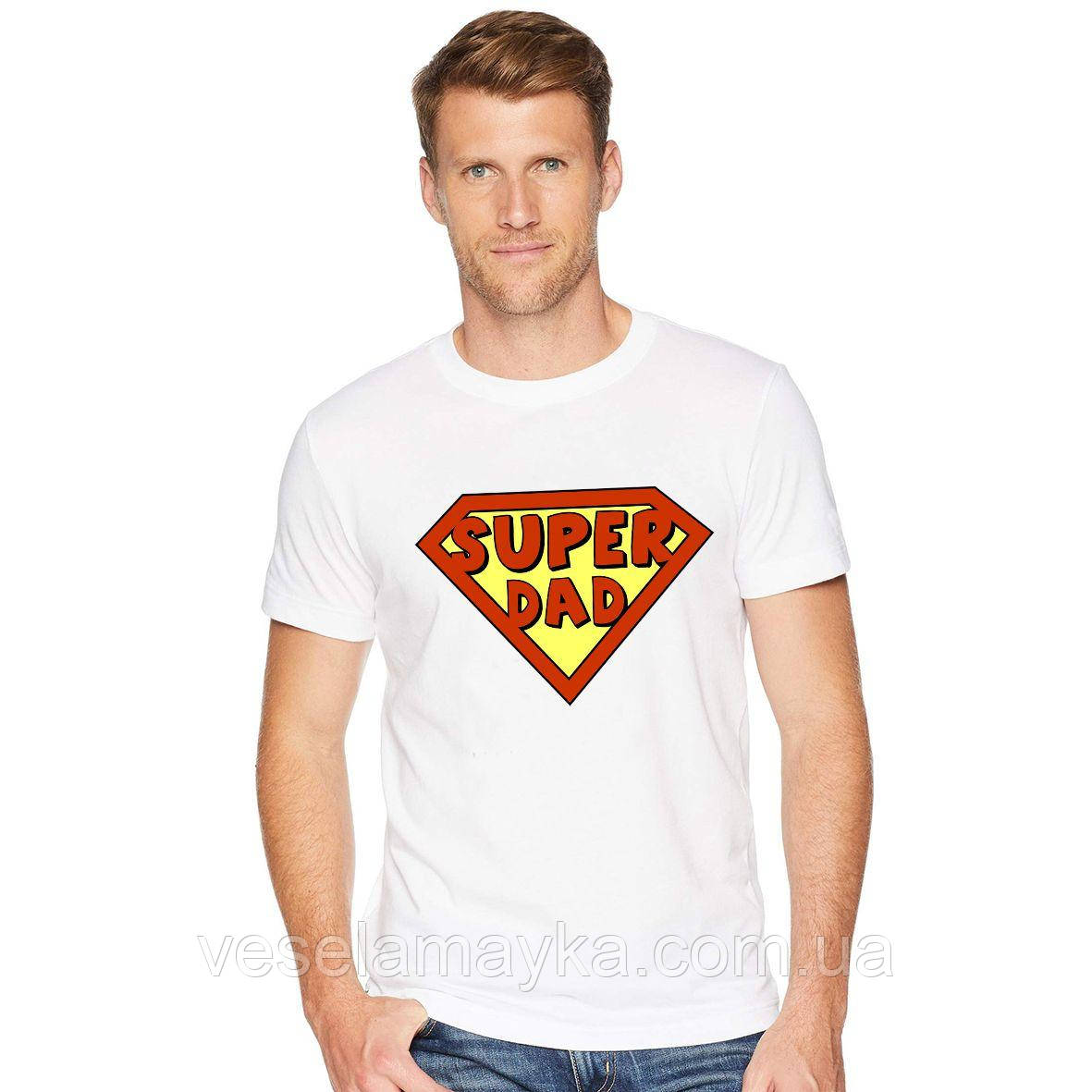 

Футболка Super Dad 2 XL, Белый