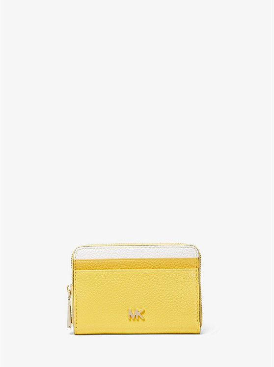 Mindst inaktive er nok Кошелек Желтый MICHAEL Michael Kors Small Pebbled Leather Wallet ОРИГИНАЛ —  Купить Недорого на Bigl.ua (1100987381)