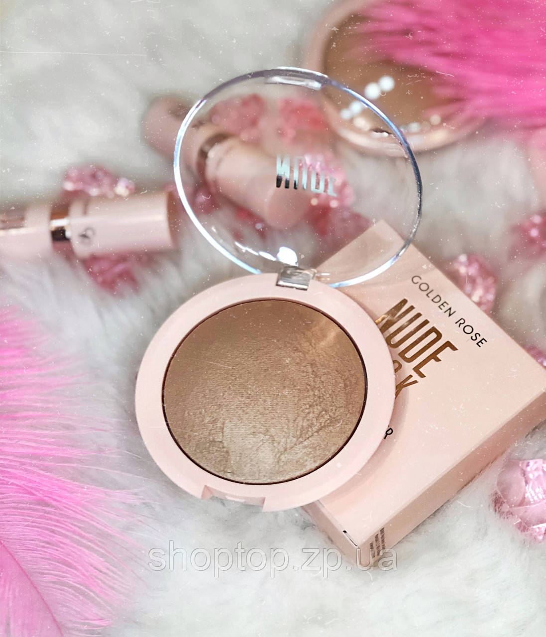 

Запеченная пудра для лица Nude Look Sheer Powder