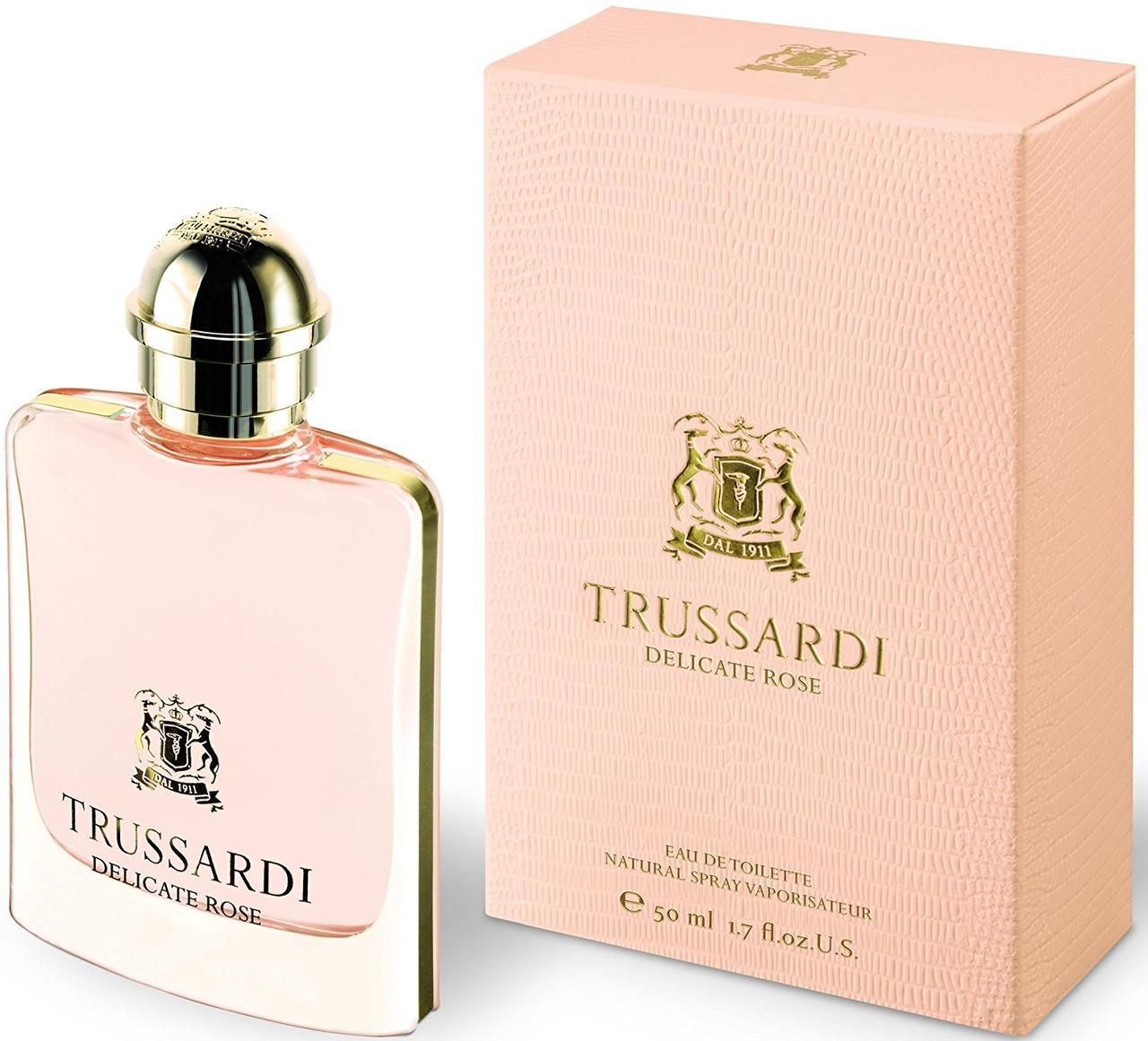 

TRUSSARDI DELICATE ROSE 50 ml ( Труссарди деликат роза ) 100% Оригинал EDT туалетная вода