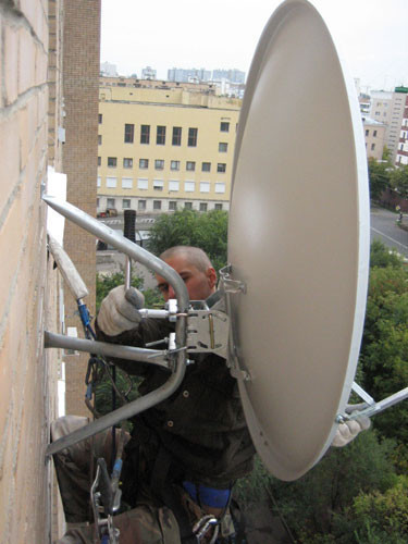 Установка спутниковых антенн в Ужгороде