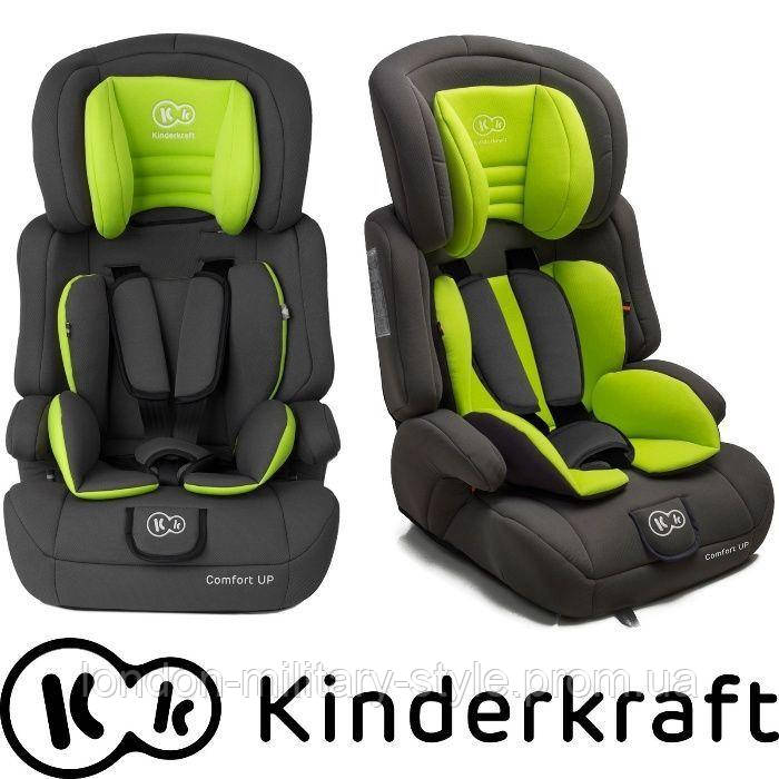 

Автокресло Kinderkraft Comfort UP 9-36 кг серо-салатовый, Серый