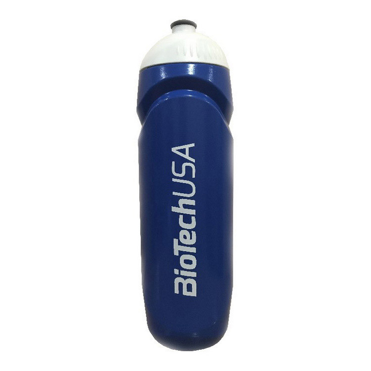 Спортивная бутылка для воды BioTech USA Water Bottle Blue 750 мл Синяя