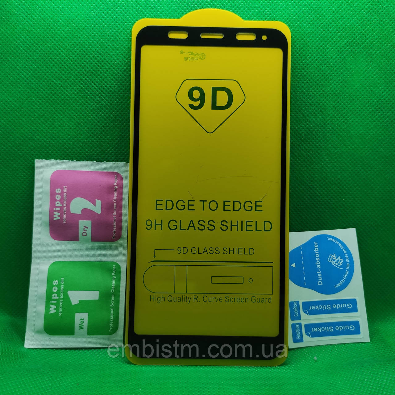 

Защитное стекло для Xiaomi Redmi Note 5 Note 5 PRO Full Glue 9D 9H на весь экран телефона клей по всей, Черный