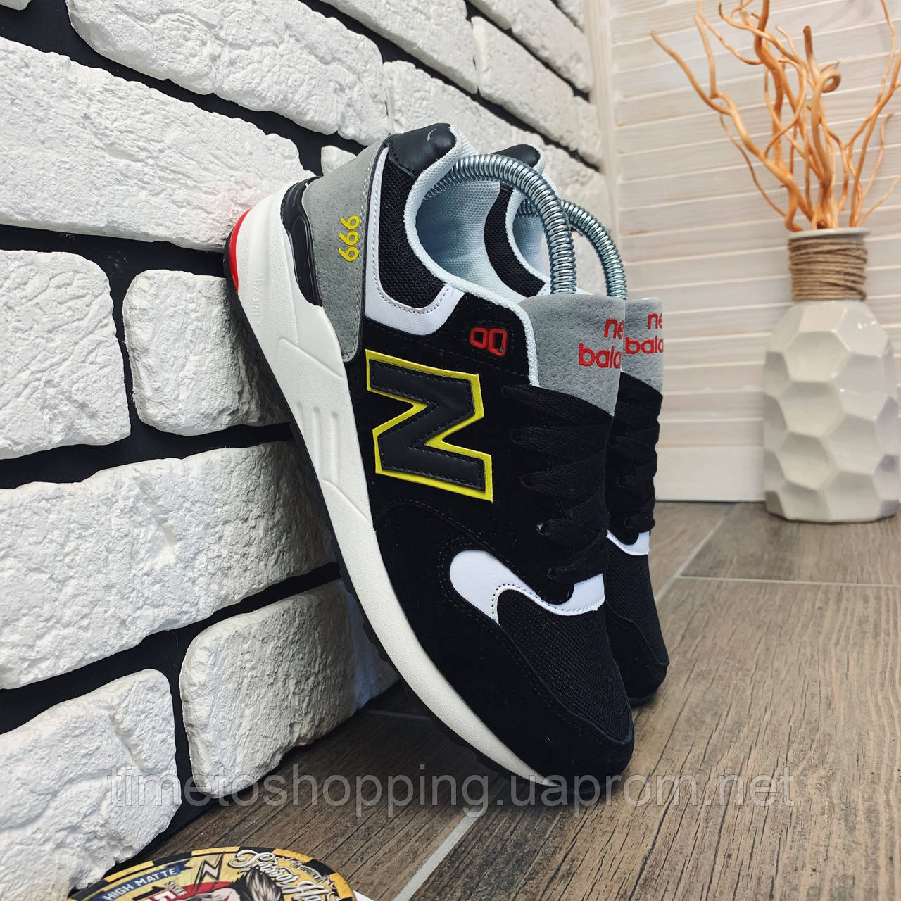 

Кроссовки мужские New Balance 999 (00067) ⏩ [ РАЗМЕР 40 ], Чёрные