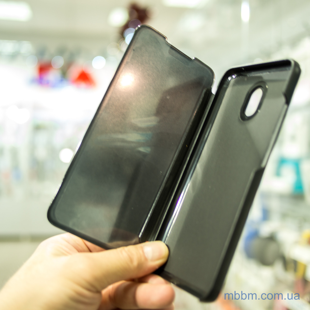 

Чехол Clear View Standing Xiaomi Redmi 8A Black, Черный