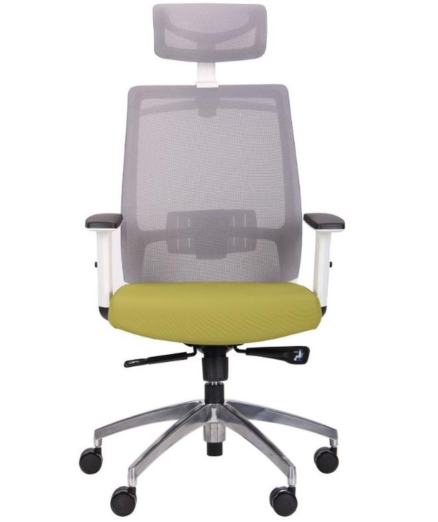 Кресло Install White Alum Grey/ Green (2)