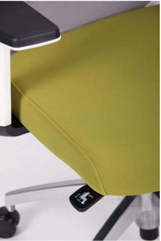 Кресло Install White Alum Grey/ Green (6)