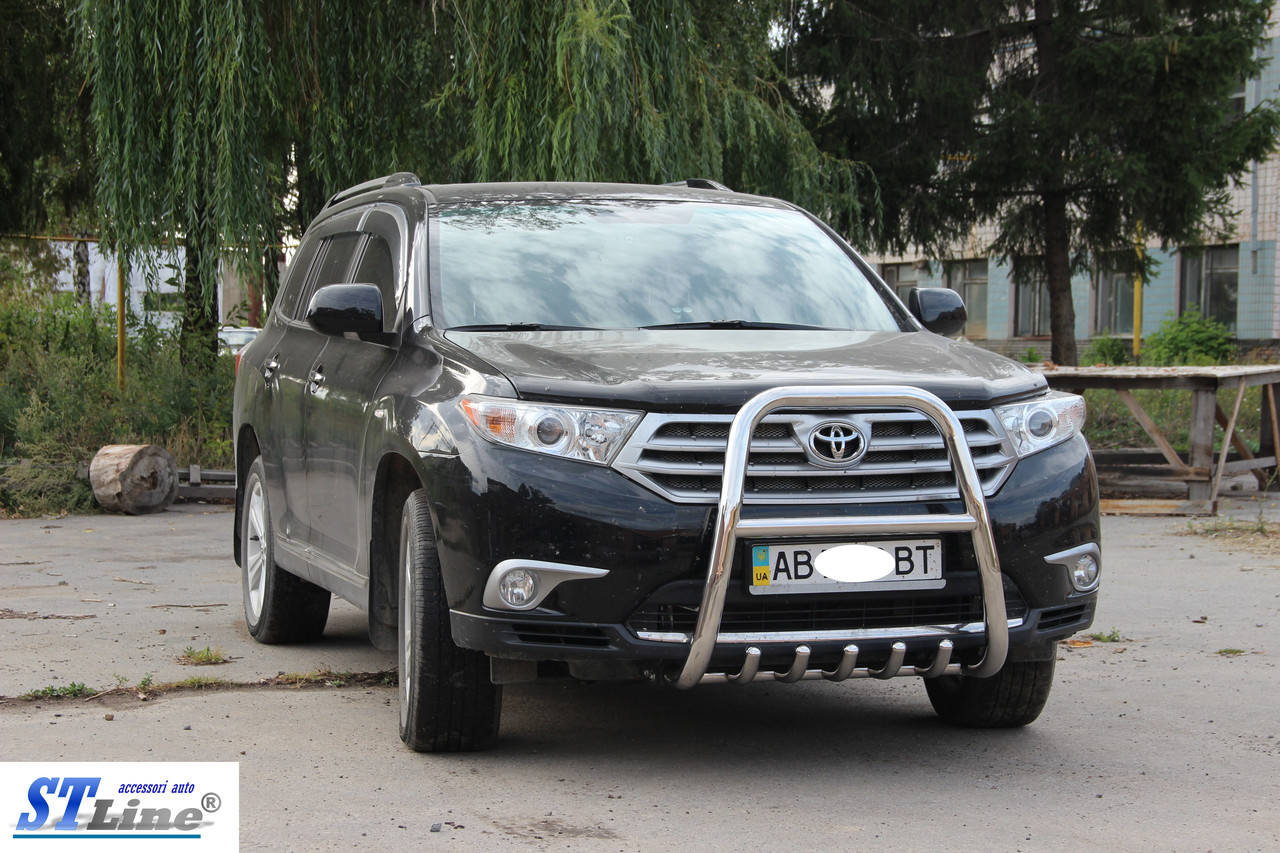 

Кенгурятник Toyota Highlander XU40 (10-13) защита переднего бампера кенгурятники на для Тойота Хайлендер Toyota Highlander XU40 (10-13) d51х1,6мм