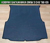ЄВА килимок в багажник на BMW 3 E46 '98-06. EVA килим багажника БМВ 3 е46, фото 1