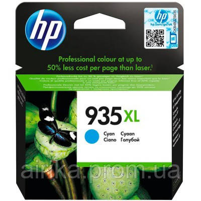 

Картридж HP для Officejet Pro 6230/6830, HP 935XL Cyan (C2P24AE) повышенной емкости