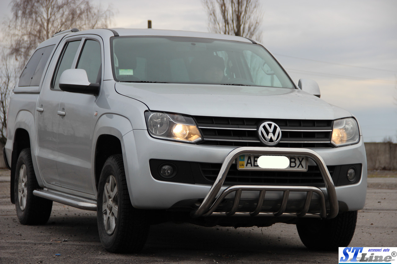 

Кенгурятник Volkswagen Amarok (10+) защита переднего бампера кенгурятники на для Фольксваген Амарок Volkswagen Amarok (10+) d51х1,6мм