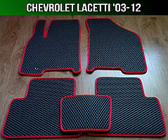 ЕВА коврики на Chevrolet Lacetti '03-12. EVA ковры Шевроле Лачетти