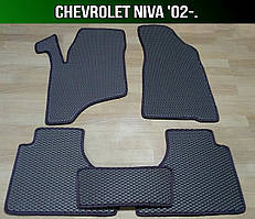 ЕВА коврики на Chevrolet Niva '02-. EVA rовры Шевроле Нива
