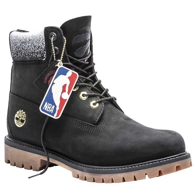 

Ботинки Timberland 6 Premium х Toronto Raptors, оригинал, Черный