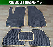 ЕВА коврики на Chevrolet Tracker '13-. EVA ковры Шевроле Тракер