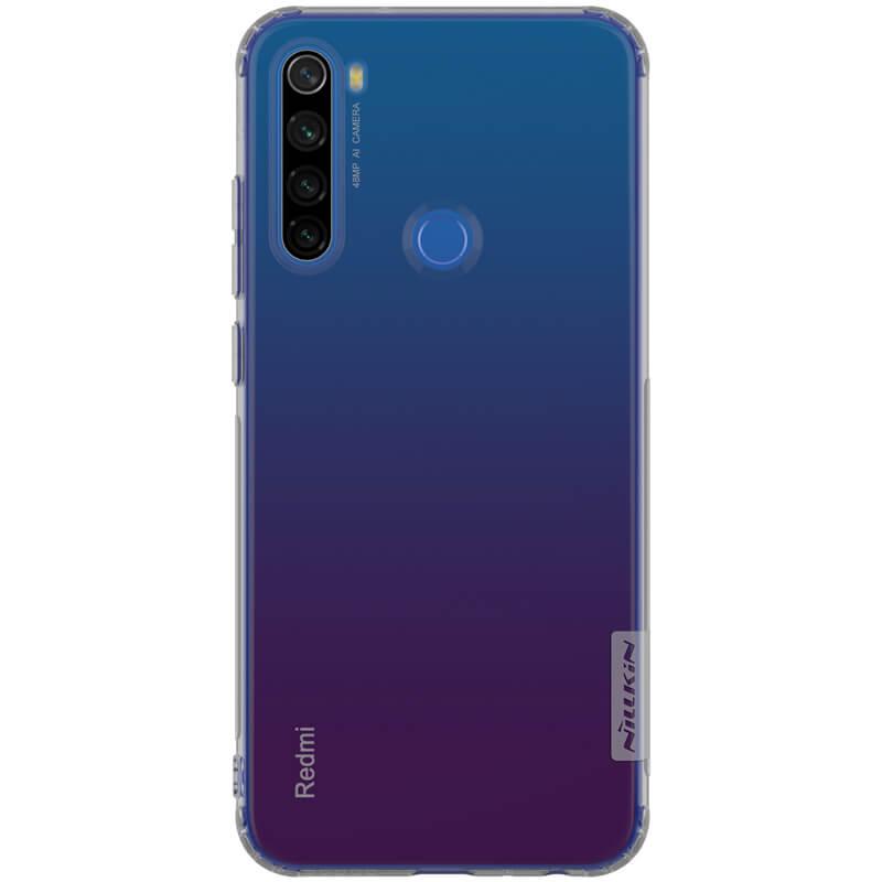 

TPU чехол Nillkin Nature Series для Xiaomi Redmi Note 8T, Серый (прозрачный)