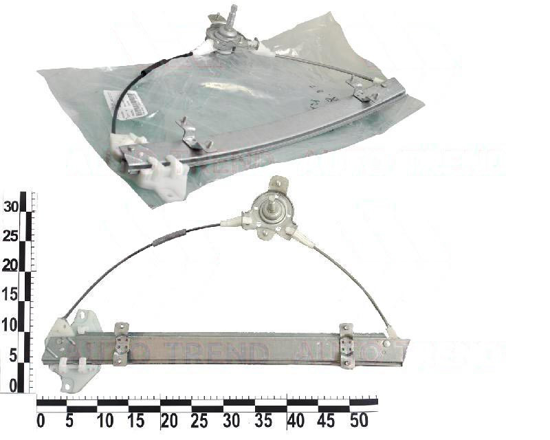 

Стеклоподъемник DAEWOO LANOS передний левый (механика) (DW Motor). 96304038