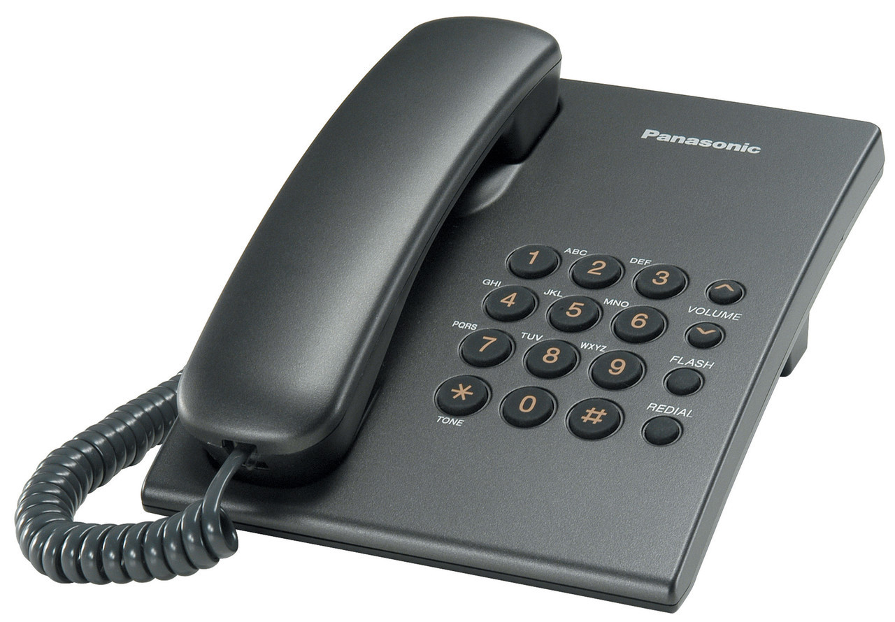 

Стационарный телефон Panasonic KX-TS2350UAB Black, Б/У