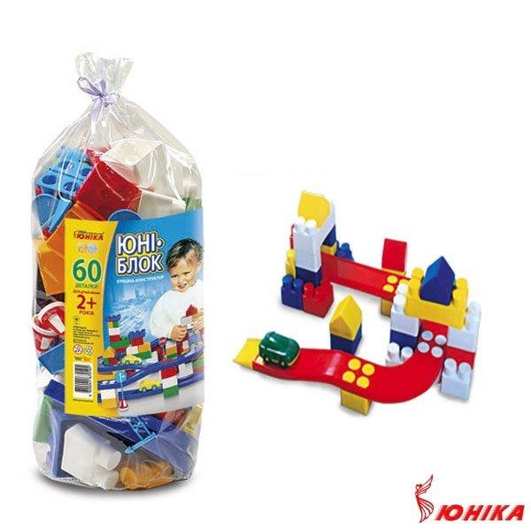 

Конструктор детский "YUNI-BLOK" 60 деталей
