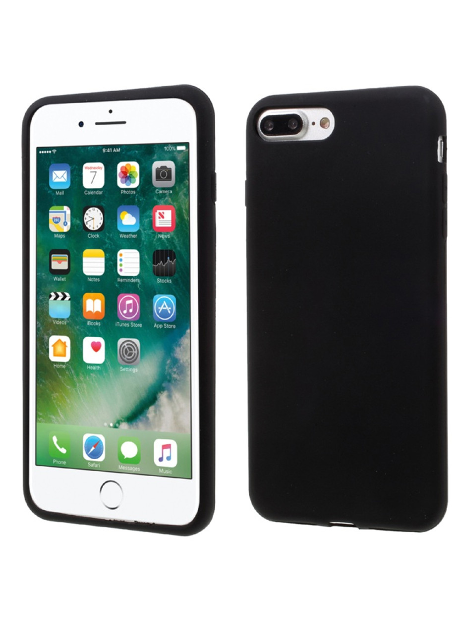 

Чехол силиконовый для iPhone 7+/8+ Black, Черный