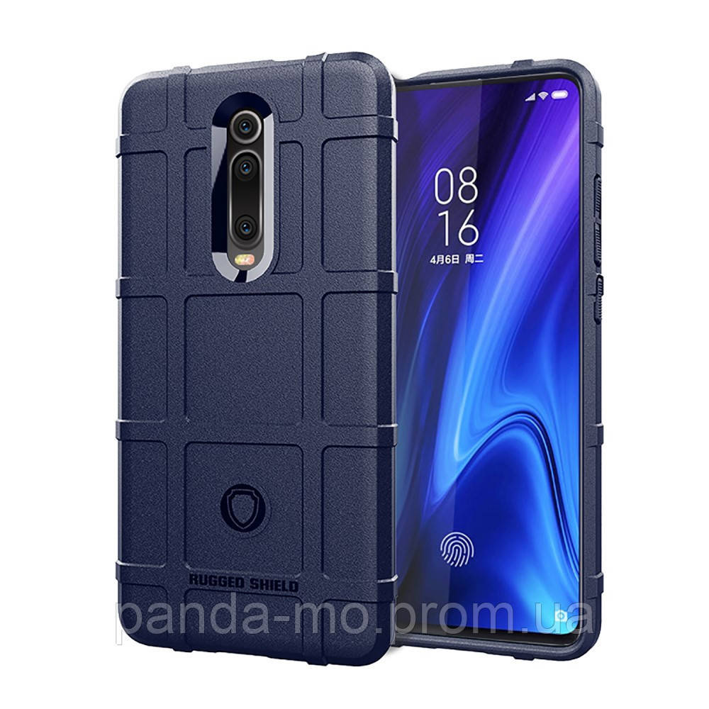 

Противоударный чехол Foursquare Case на Xiaomi Mi 9T, темно-синий