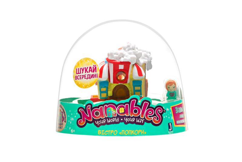 

Игровая фигурка Jazwares Nanables Small House Город сладостей Бистро "Попкорн", NNB0043