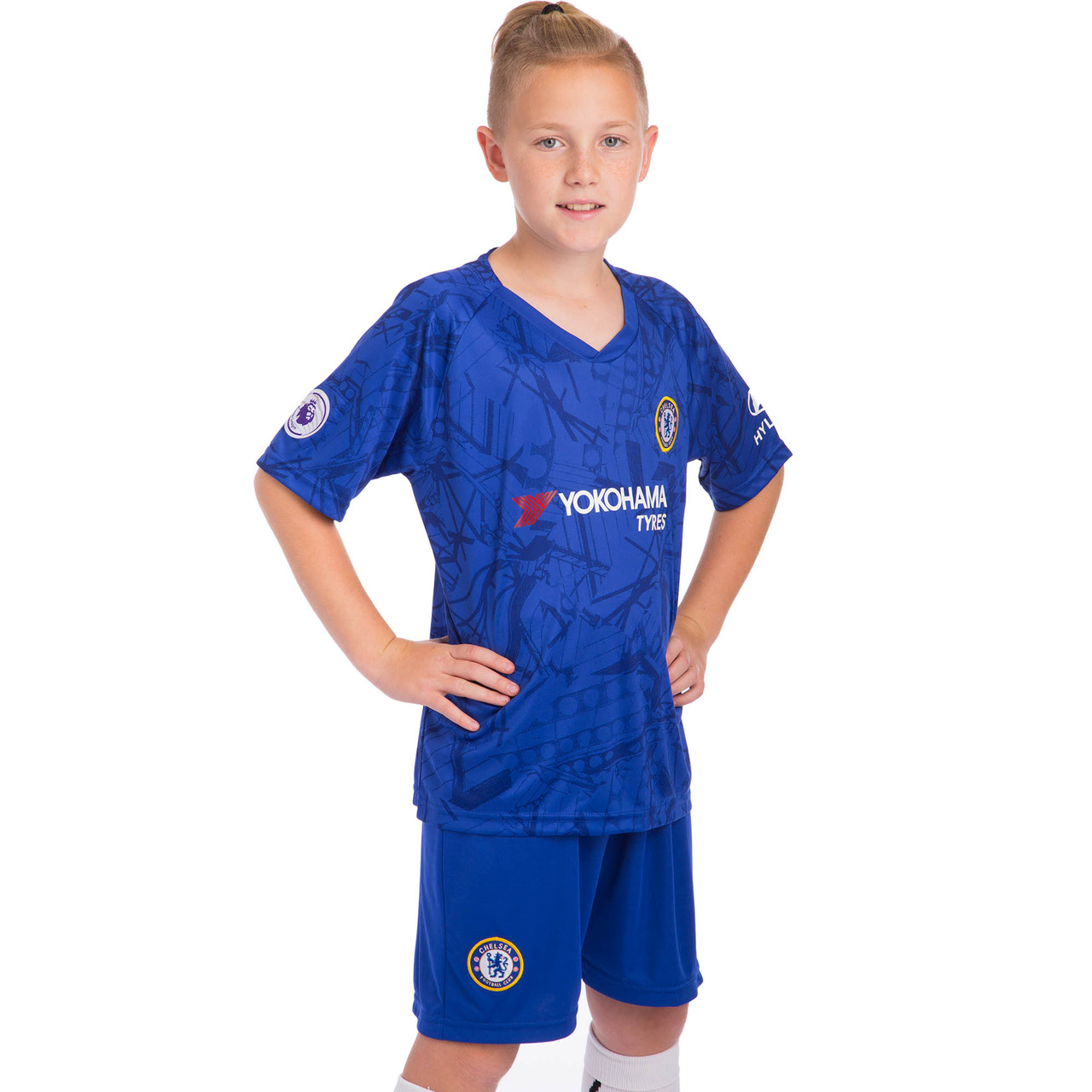 

Форма футбольная детская CHELSEA Челси Zelart домашняя 0957 XS (20) рост 110-115 см