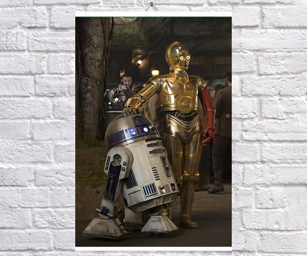 

Постер BEGEMOT Звездные Войны R2D2 и C3po Star Wars 40x61 см (1121127)