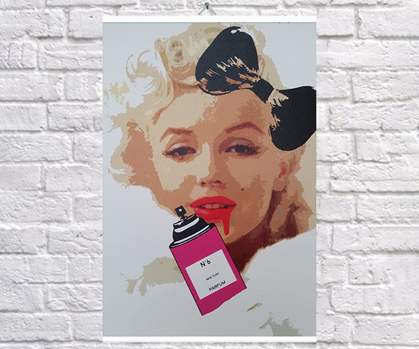 

Постер плакат BEGEMOT Стрит-Арт Мэрилин Монро Marilyn Monroe 61x90 см (1121349-1)