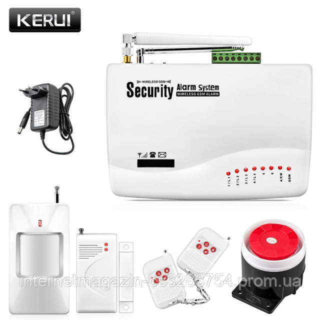 

Комплект сигнализации GSM Alarm System G10A