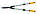 Ножиці садові 660мм регульовані леза 250мм 3,5мм телескопічні ручки VERANO 71-824 |Ножницы садовые 660мм регулируемые лезвия, фото 2