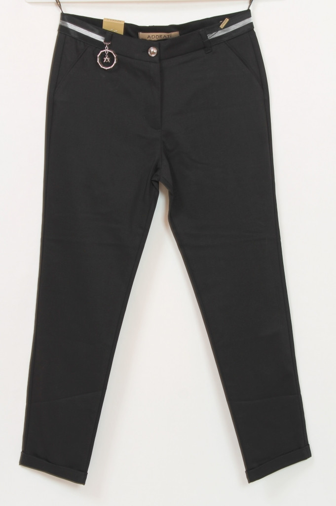 Турецкие женские черные брюки, размеры 48-54
