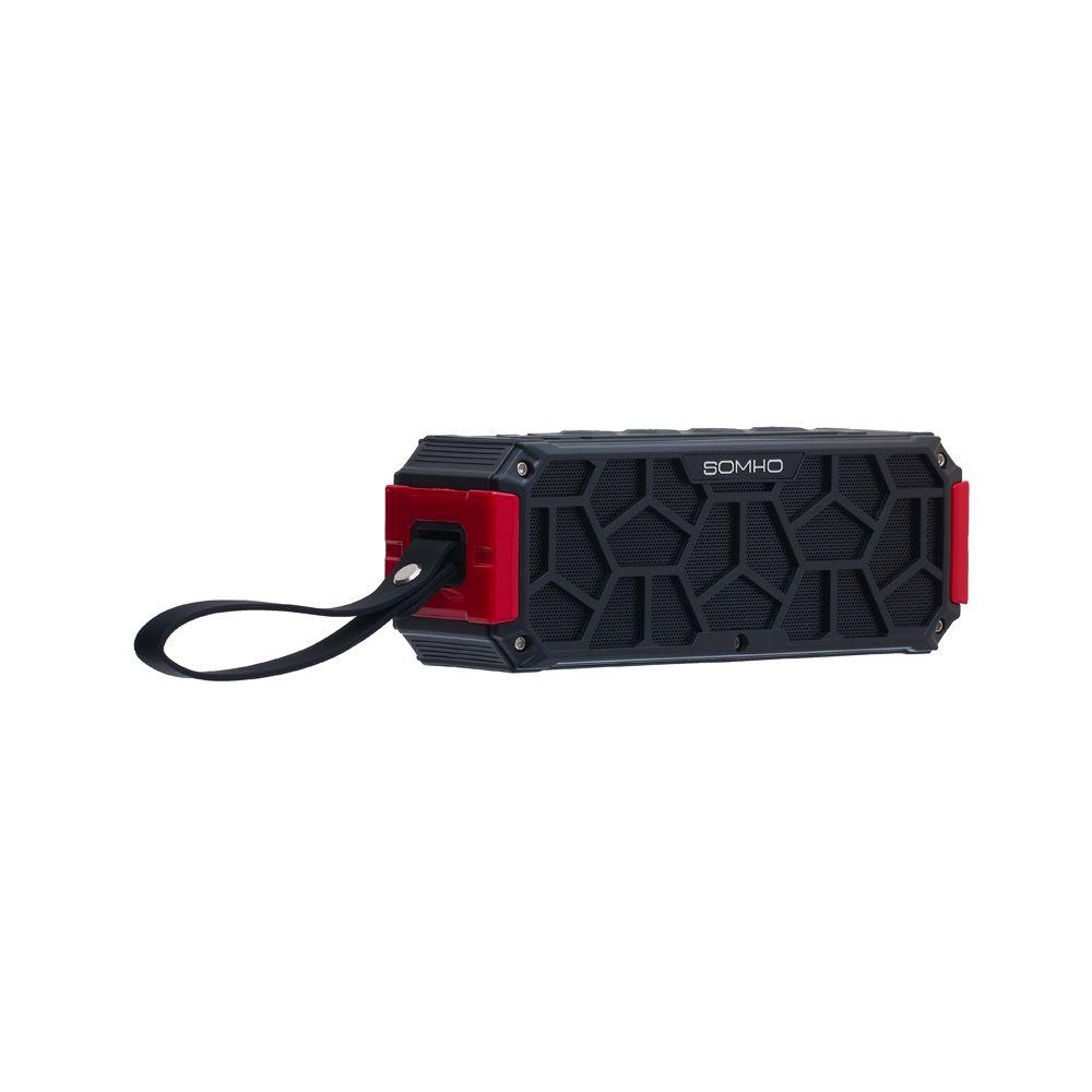 Колонка Bluetooth Somho S308 Цвет Чёрно-Красный