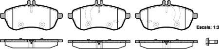 

Тормозные колодки, к-кт. MERCEDES-BENZ SLK (R172) / MERCEDES-BENZ SLC (R172) 2002-2016 г.