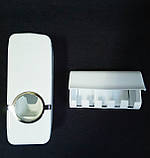 Дозатор для зубной пасты с подставкой для щеток, Toothpaste Dispenser, фото 3