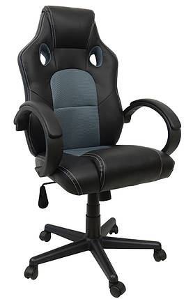 Кресло геймерское Bonro B-603 Grey, фото 2